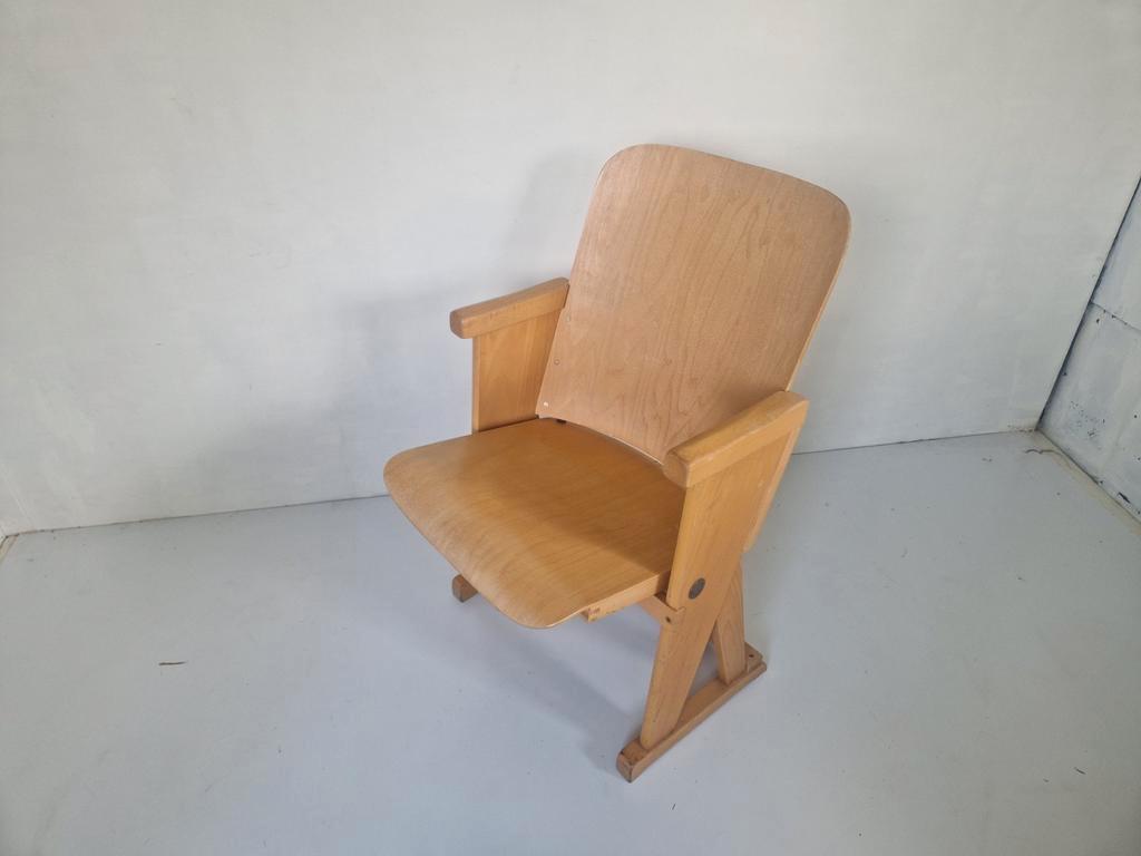 Vintage Bioscoop Stoel Design Ton. image 3