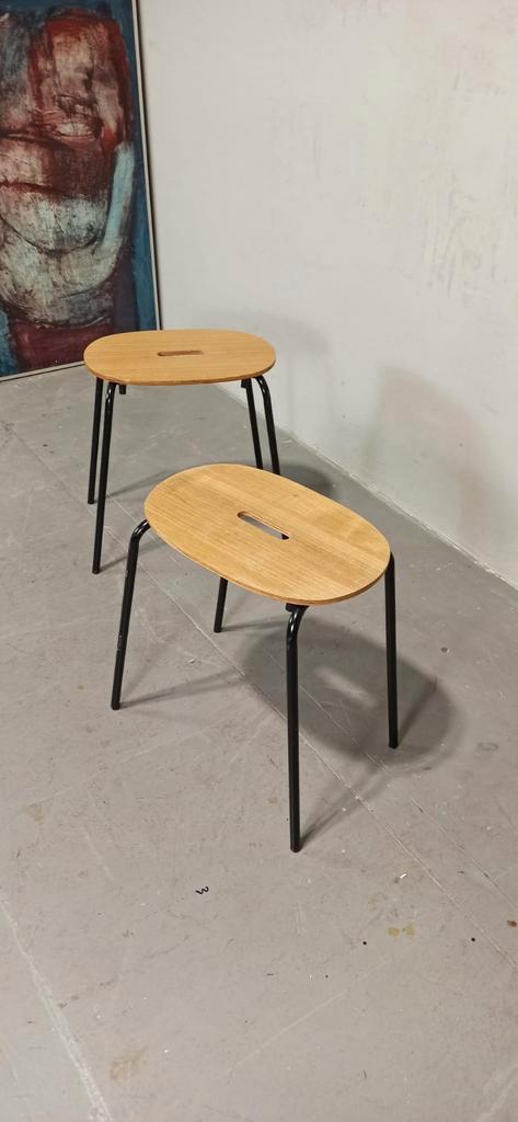 2 X Sostrene Grene Kruk, Hout En Metaal, P/p/s image 10