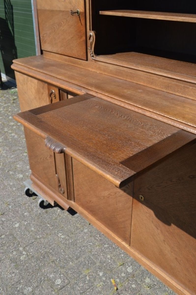 Duitse Biedermeier Buffetkast Of Dressoir image 8