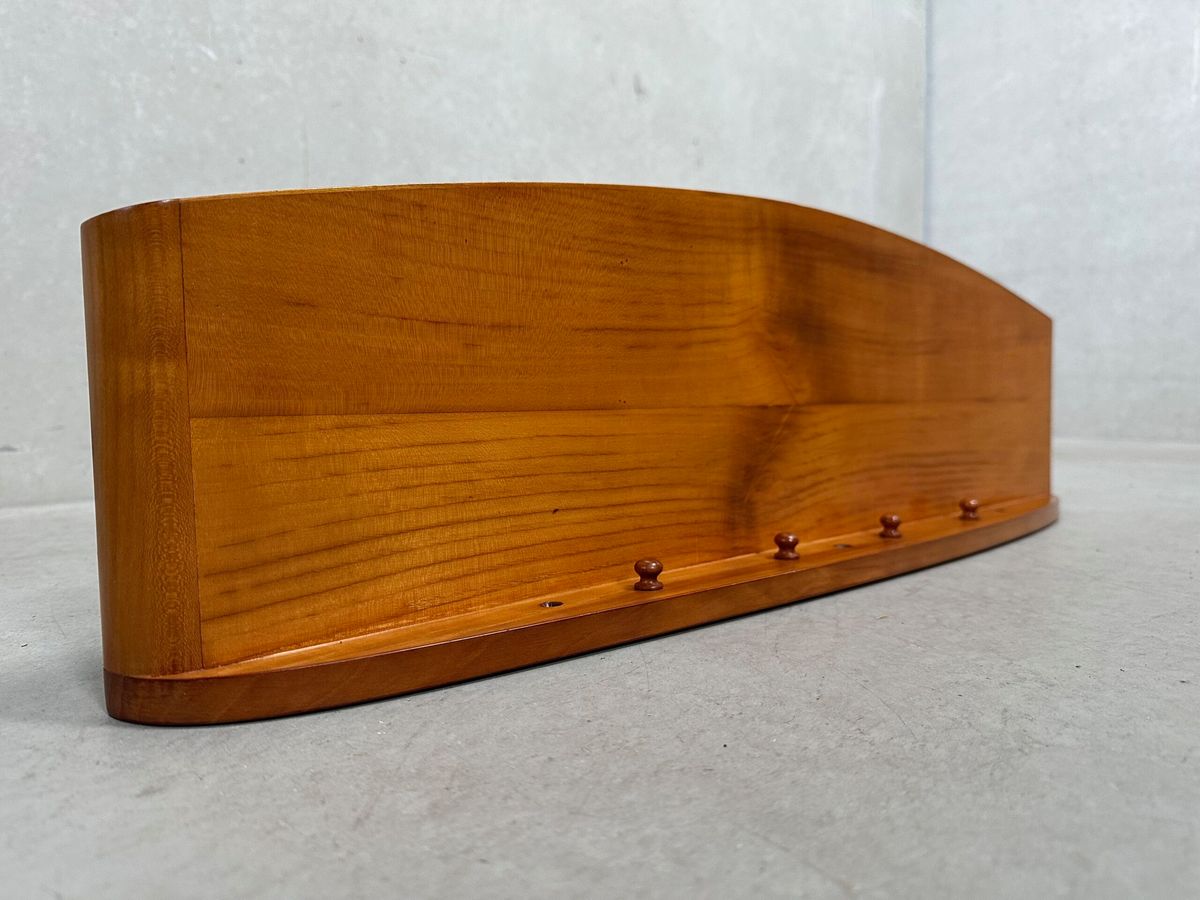 Vintage Wandplank Met Kapstok image 8