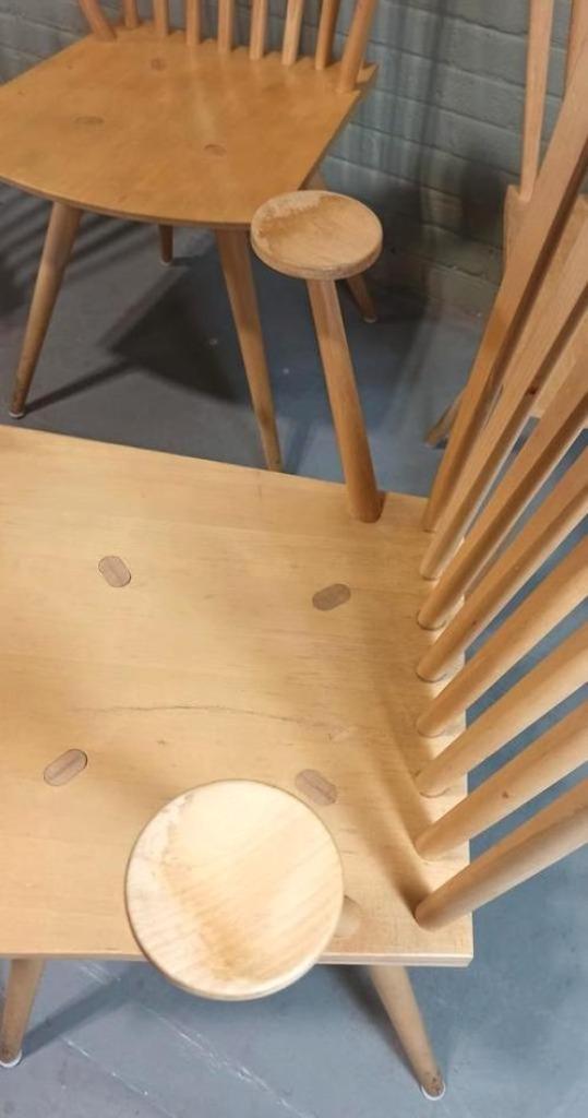 Set Van 5 Deens Design 'mikado' Stoelen, Kvist image 17