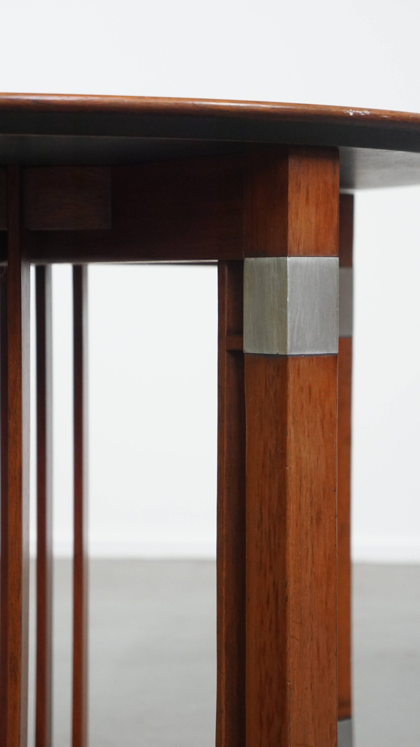 Mooie En In Goede Staat Verkerende Ronde Art Deco Schuitema Design Bijzet/ Salontafel image 8