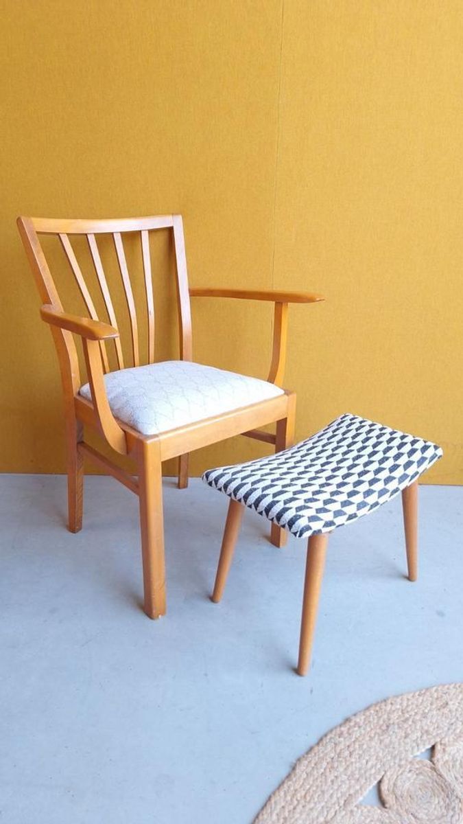Vintage Design Fauteuil, Hjort Knudson, Scandinavisch Design image 17