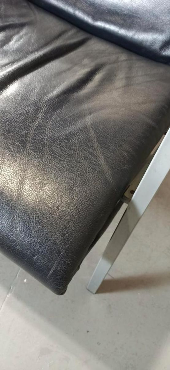 Vintage Interprofil 'pax' Design Leren Recliner Fauteuil image 12