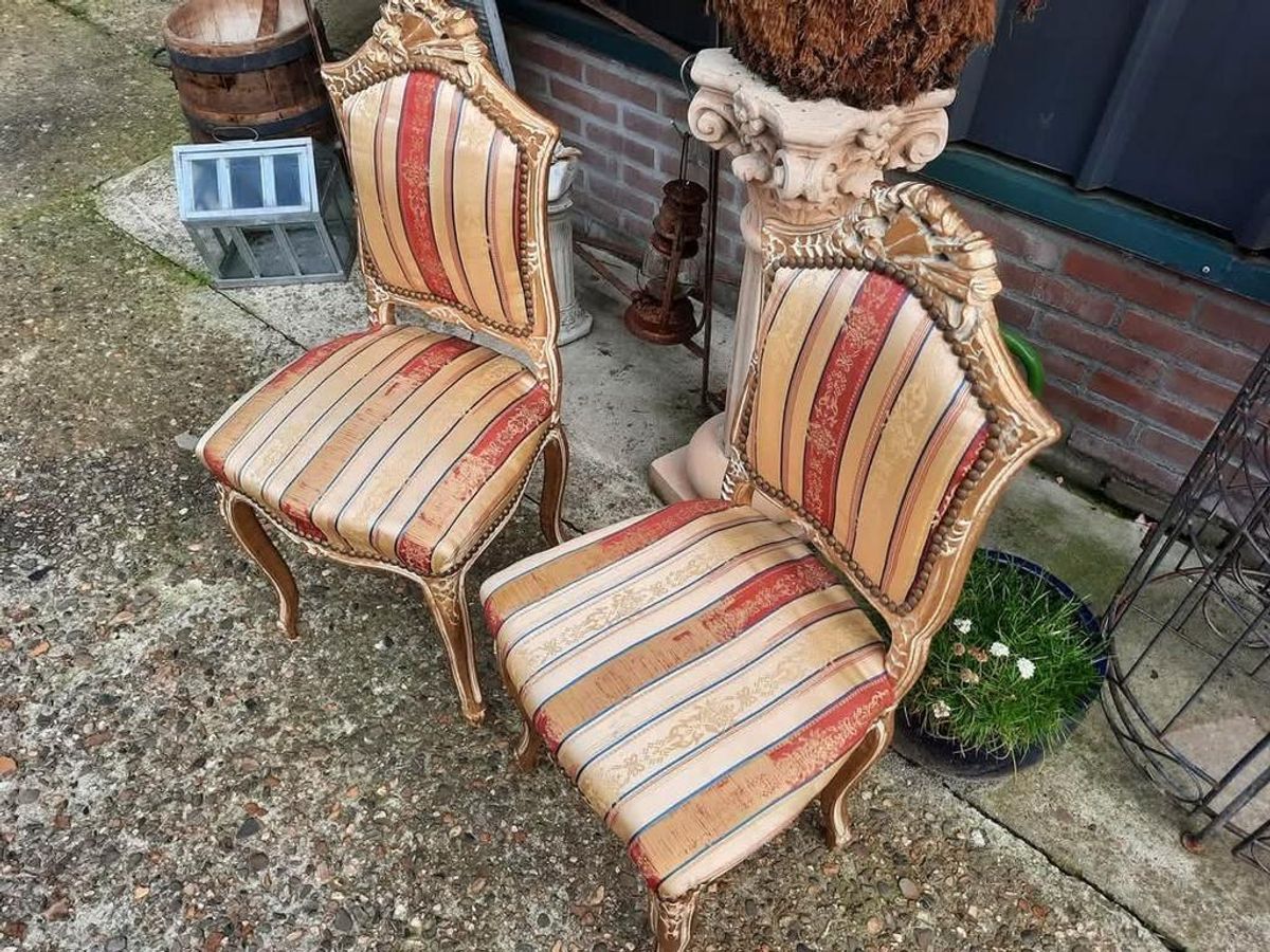 Barok Decoratieve Kinderstoeltjes Zithoogte 46cm En Rugleuni image 4
