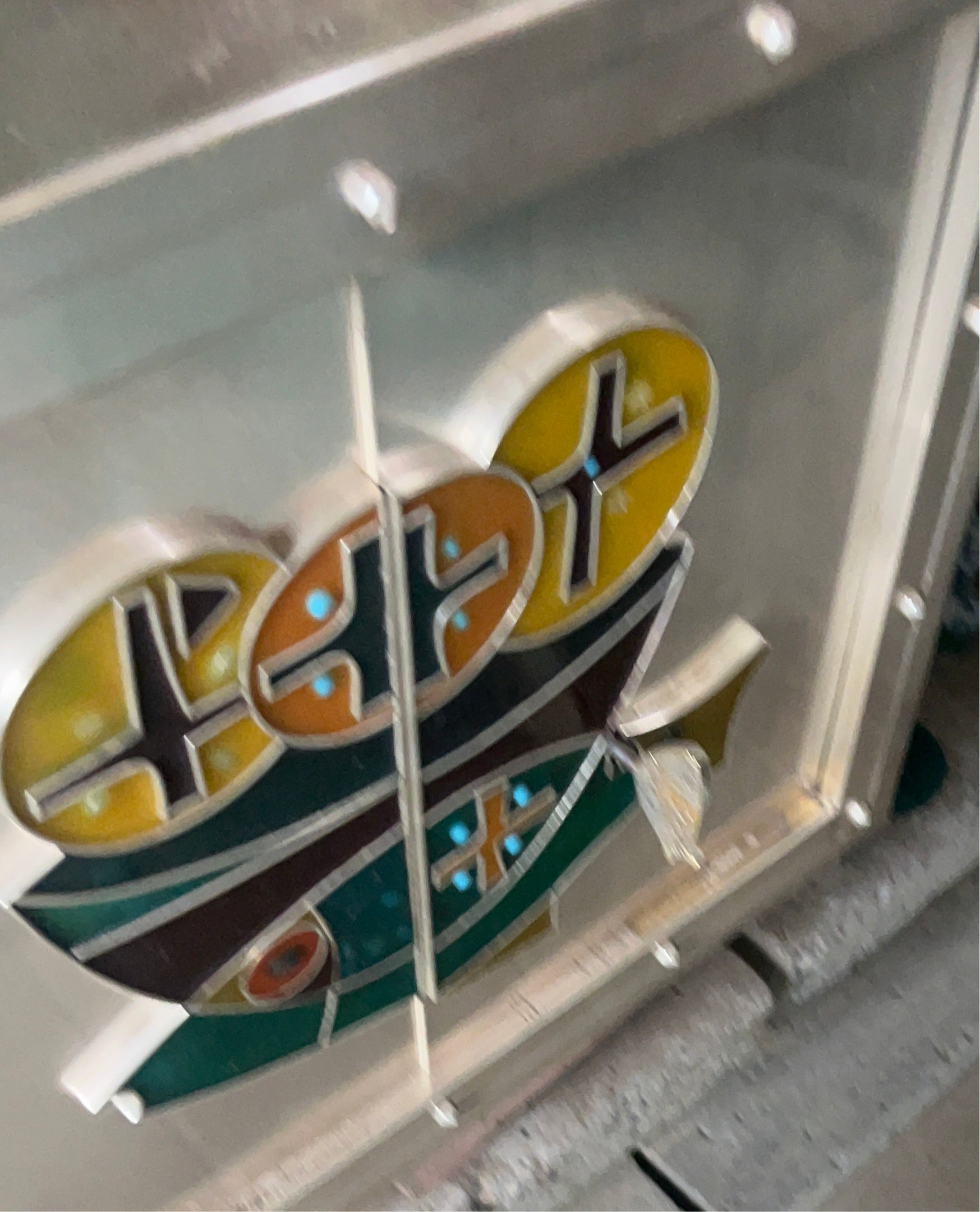 Built-in Tabernacle With Enamelled Cross And Fish Motif image 8