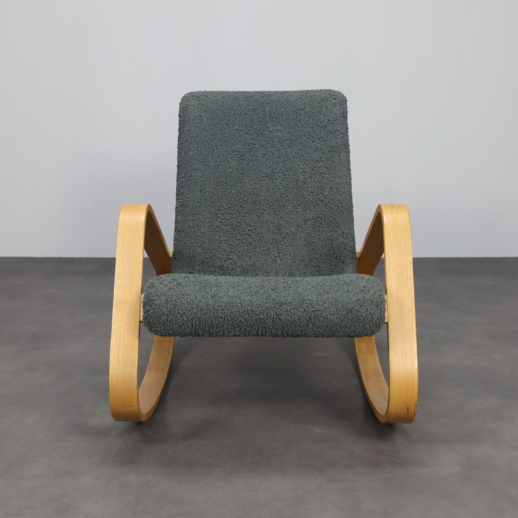 Rocking Chair “dondolo” By Luigi Crassevig, Italy, 1970s image 3