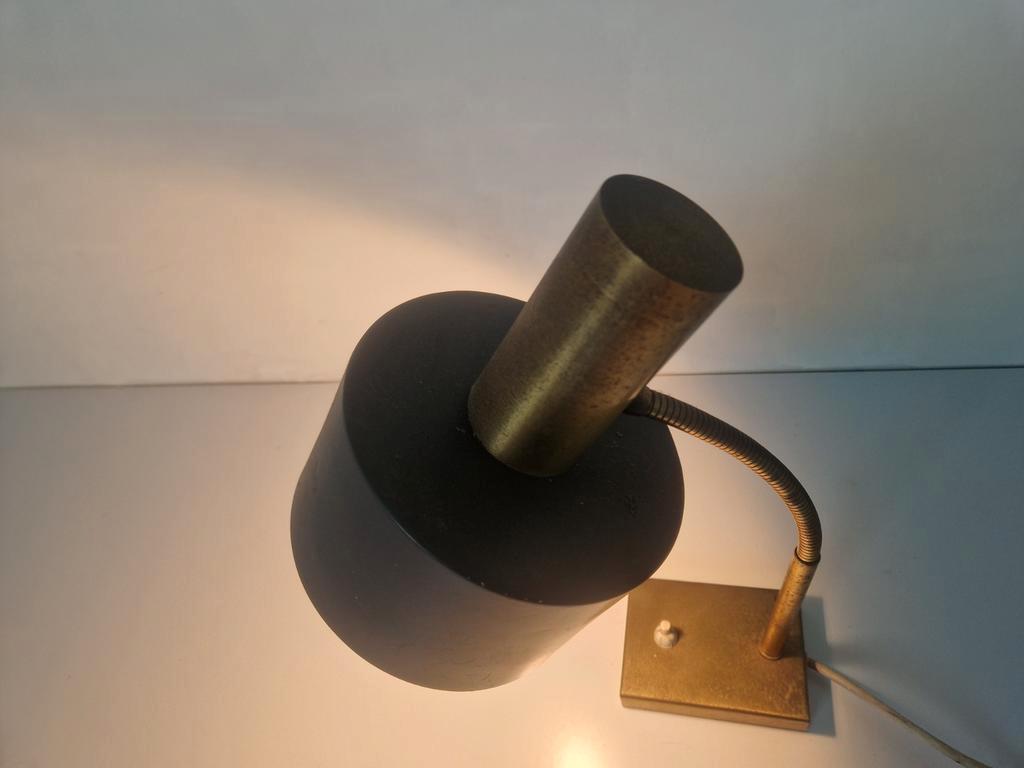 Vintage Messing Design Bureaulamp Jaren 60. image 4