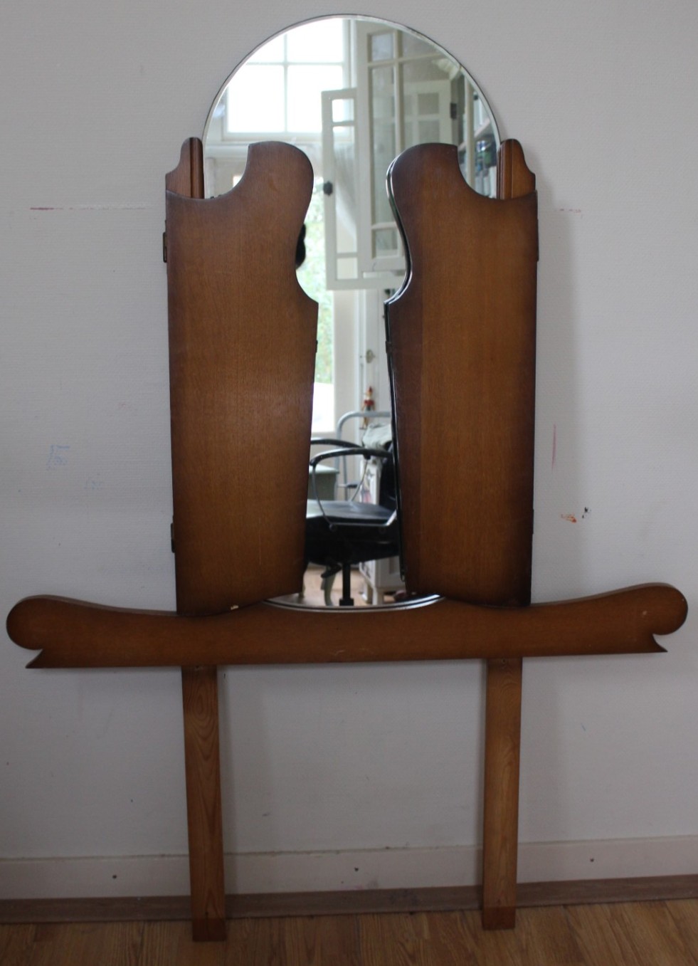 3-luik Spiegel Met Facetrand image 3