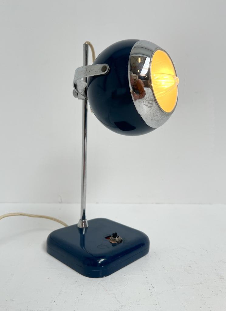 Blauwe Guzzini Brumbry Tafellamp, 1960’s image 8