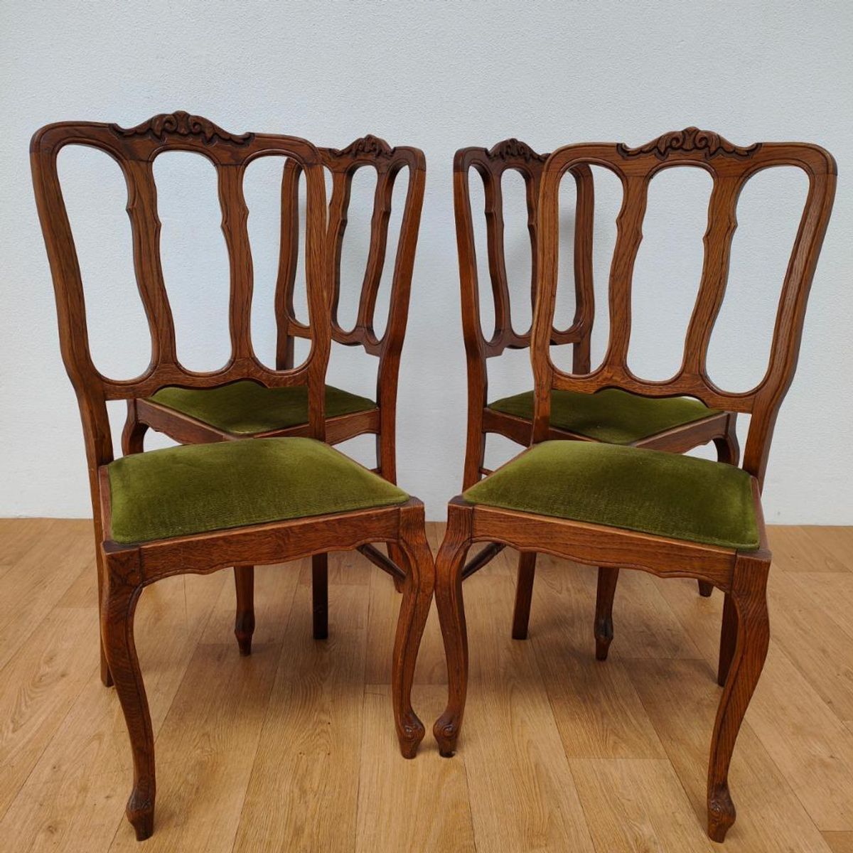 Vintage Landelijke Eettafelstoelen Stoelen Eetkamerstoelen Setprijs image 1