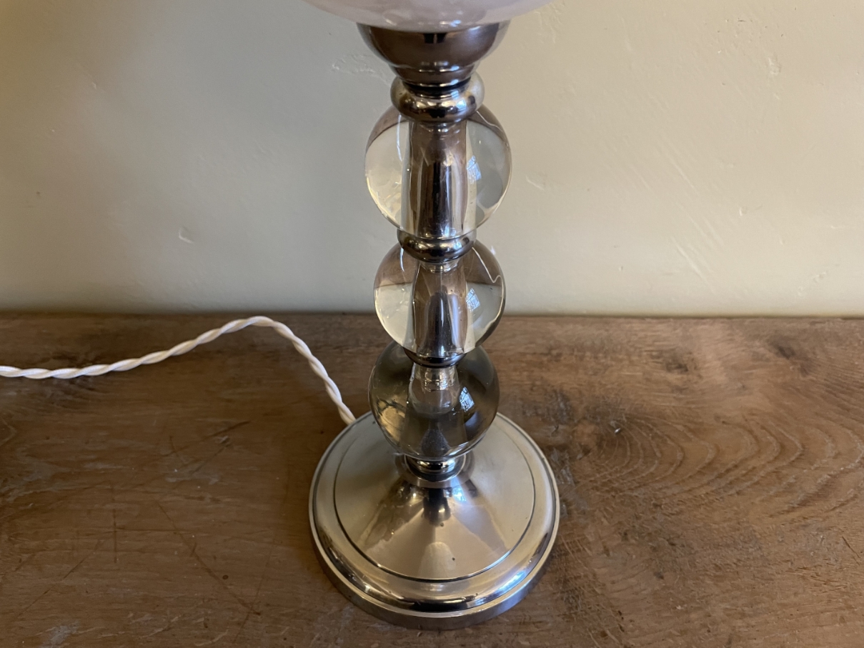 Jaren 30 Jacques Adnet Tafellamp Schemerlamp Frans image 8