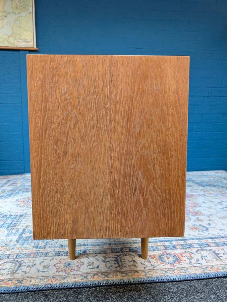 Vintage Eiken Lowboard, Jaren '60, Deens Design image 6