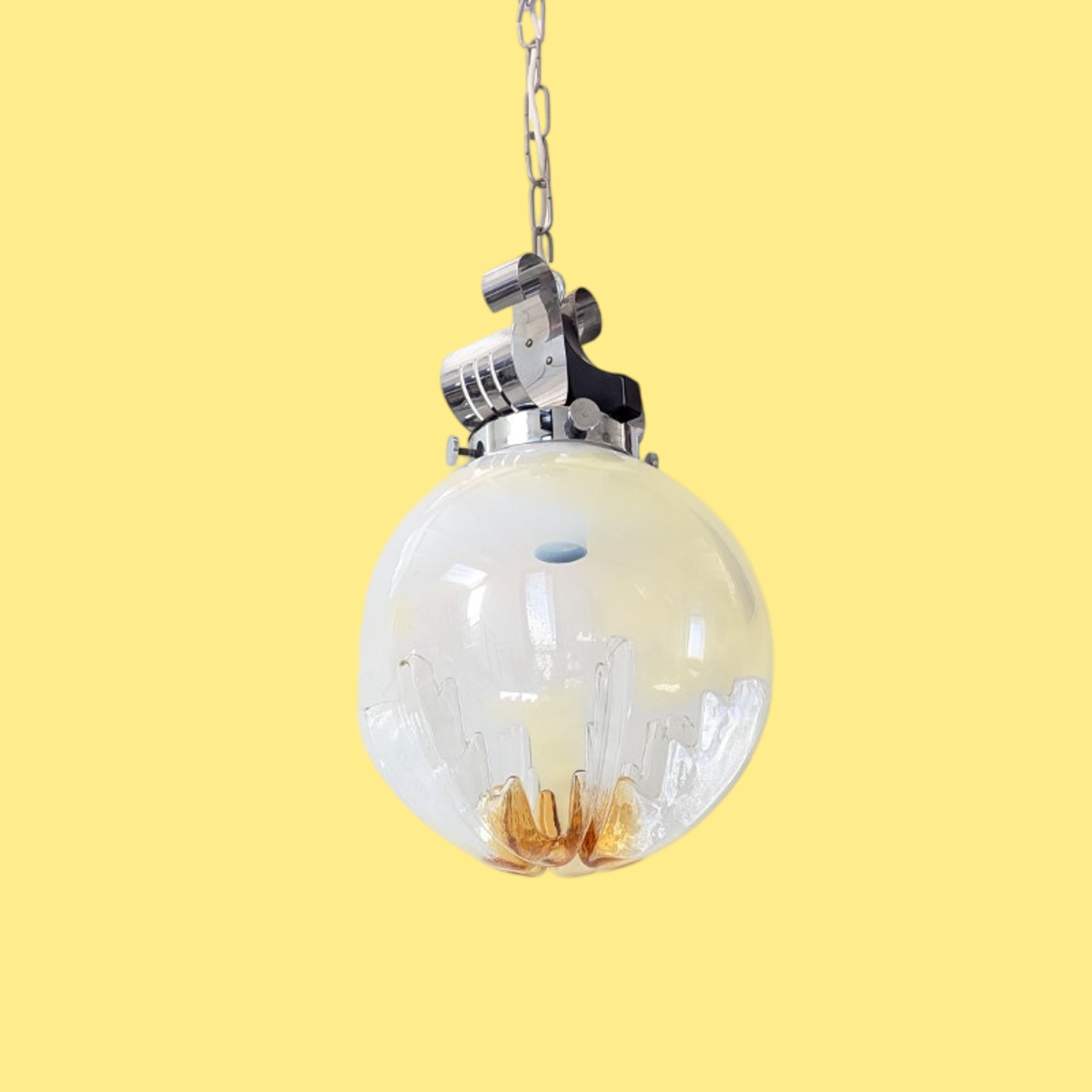 Murano Hanglamp , Attr Mazegga - (kh32) image 3