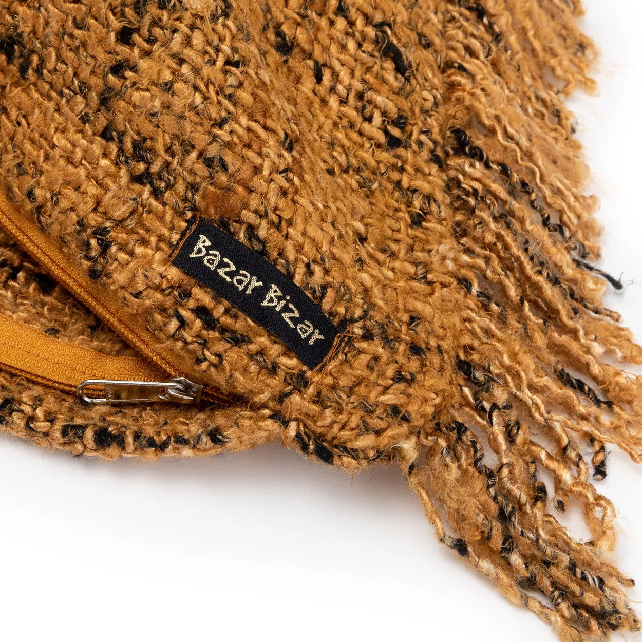 Bazar Bizar | De Oh My Gee Kussenhoes - Cinnamon Zwart - 35x100 image 4