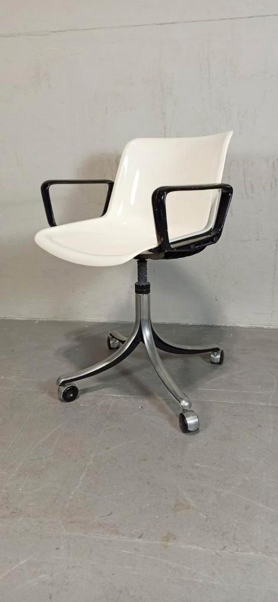 Vintage Modus Bureaustoel, Osvaldo Borsani Voor Tecto image 3