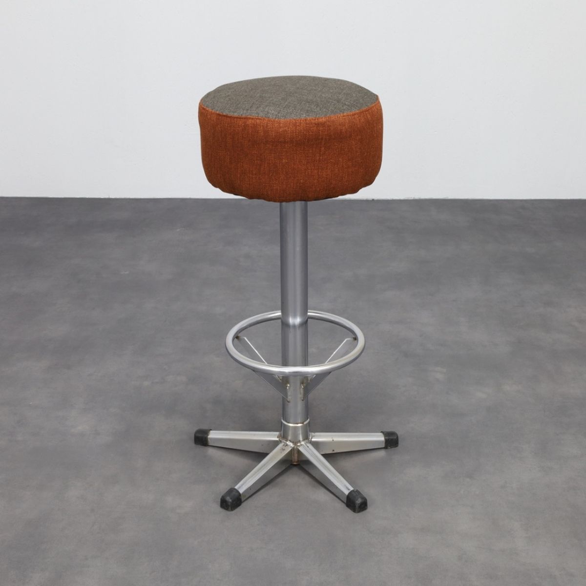 6x Bar Stool In Chrome, 1970s image 2