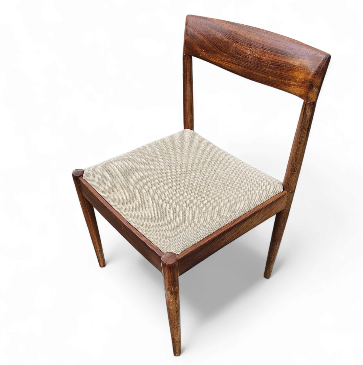4 X Scandinavian Teak Dining Chairs / 1970s image 4