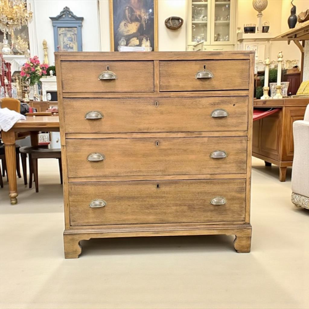 Brocante Houten Ladekast / Commode image 6