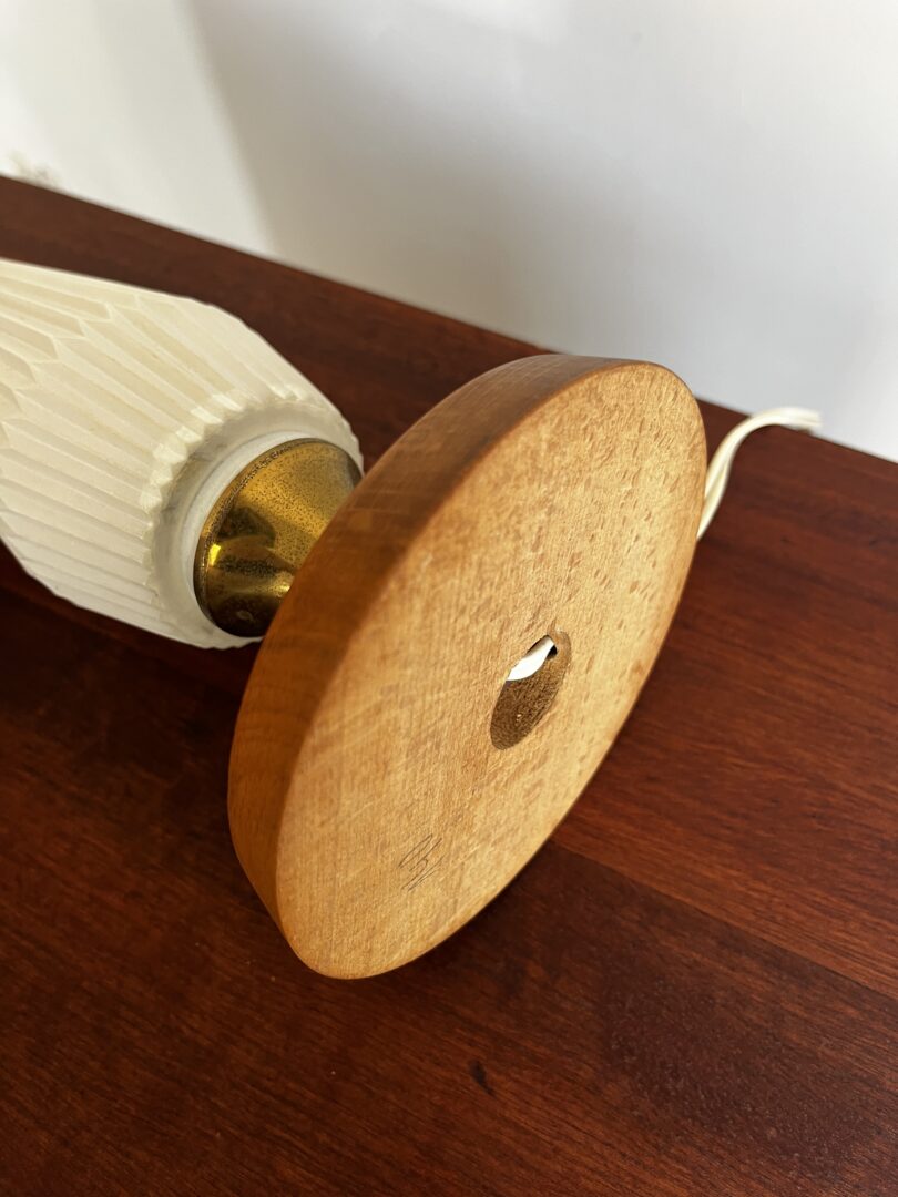 Fifties Opaline Table Lamp image 4