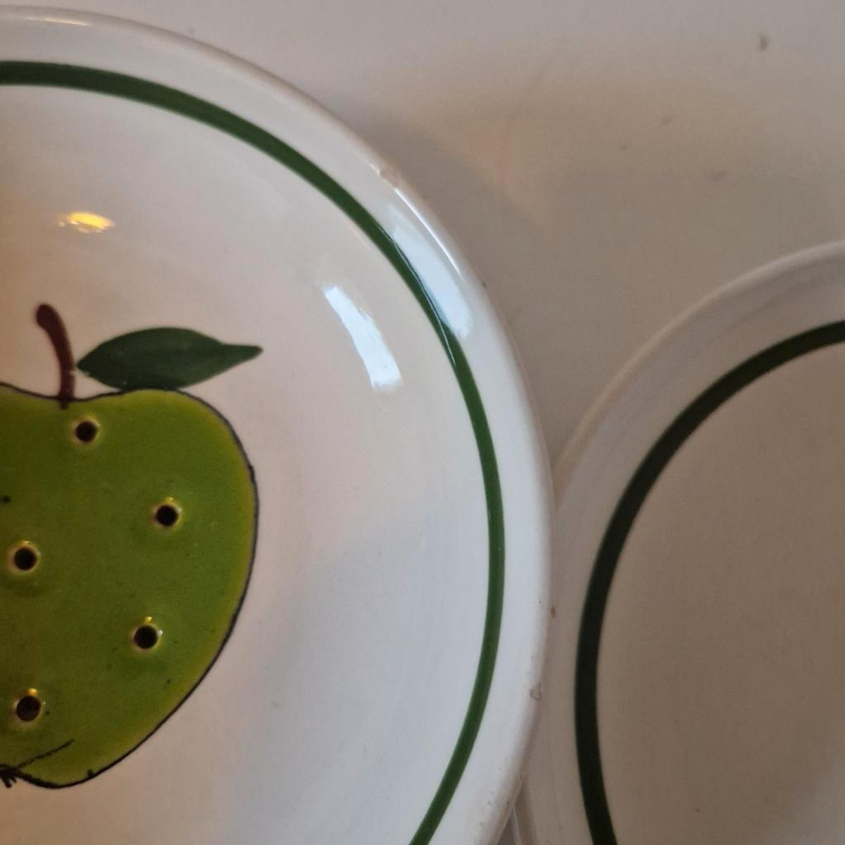 Vintage Fruittest Fruittes Schaal Met Appel image 5