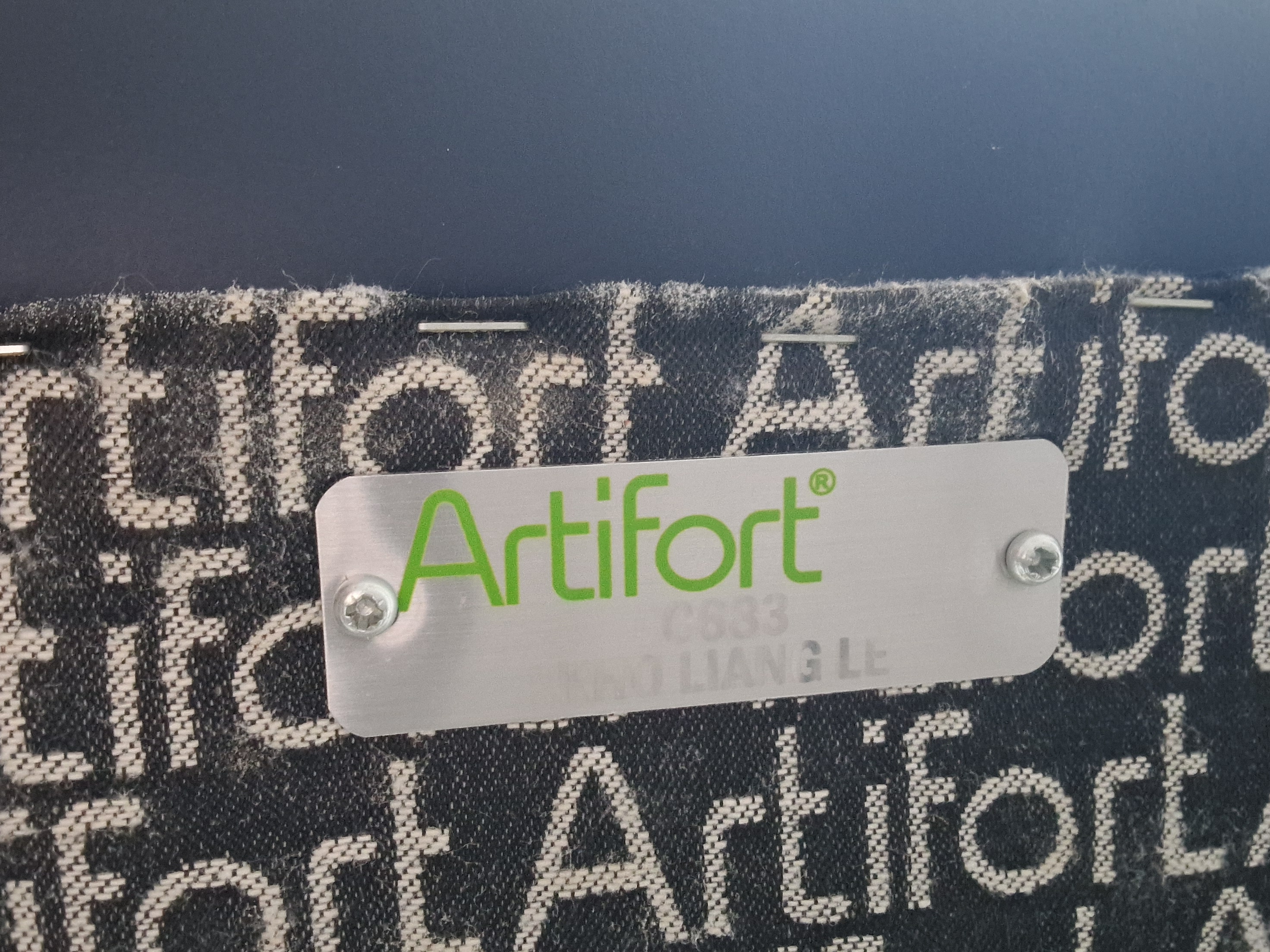 Artifort C684 Vintage Bank Artifort Leren Bank Blauwe Bank Kho Liang Le Bank image 21