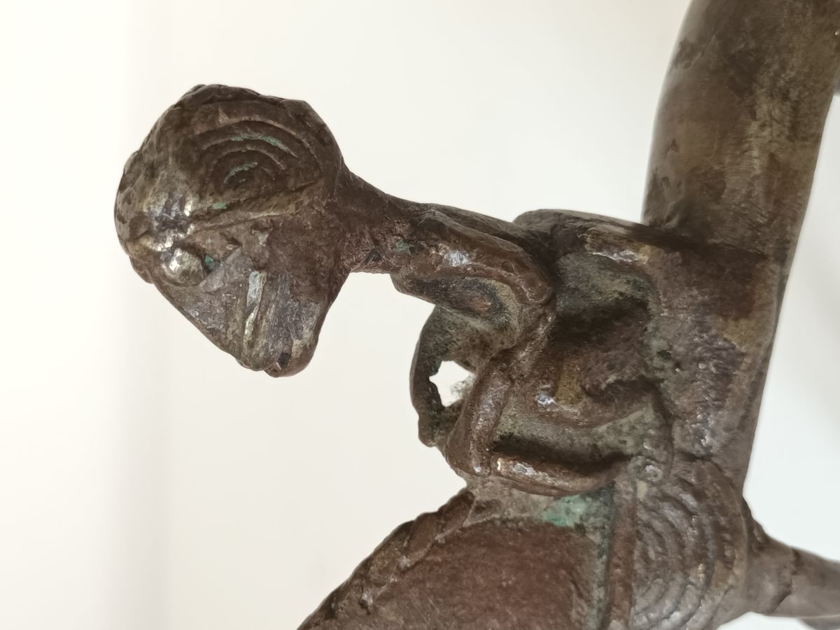 Bronzen Dogon Ruiter image 2
