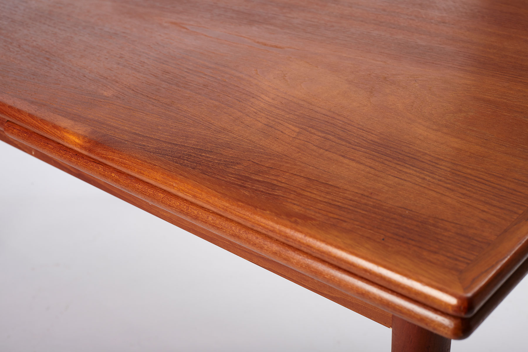 Teak Dining Table With Dutch Pulls, Denmark 1970’s image 10