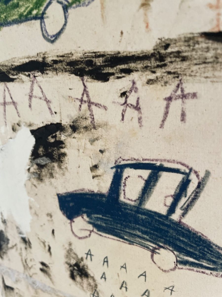 Jean Michel Basquiat, Old Cars 1981, image 3