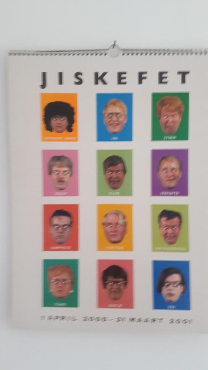 Jiskefet Kalender Met Maskers 2000 2001 image 9