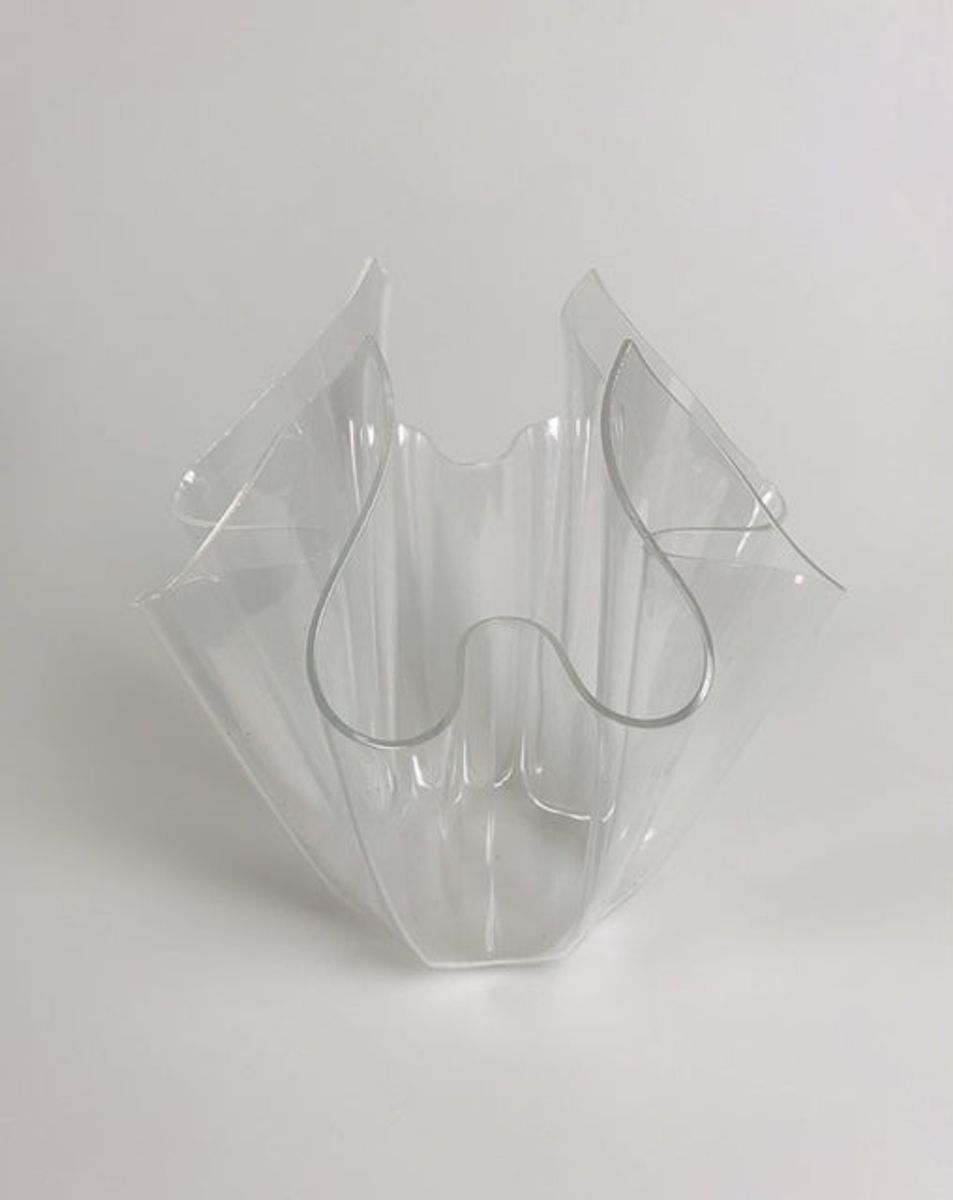 Vintage Acrylic Vase image 1