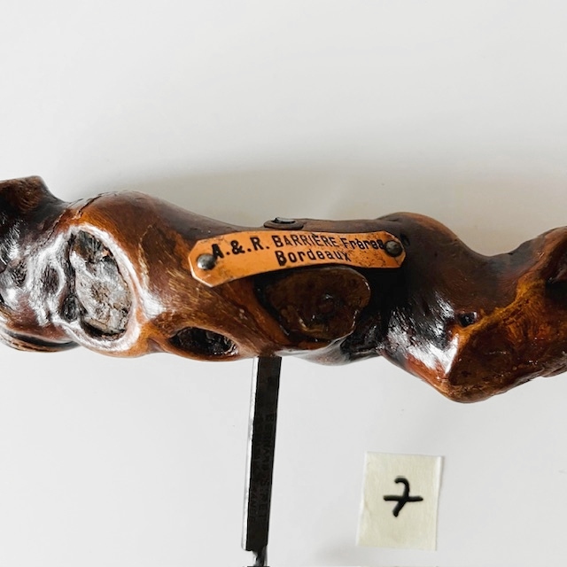 Vintage Franse Bernard Siret Kurkentrekker 7 Wortelhout Wijnstok 1930’s image 4