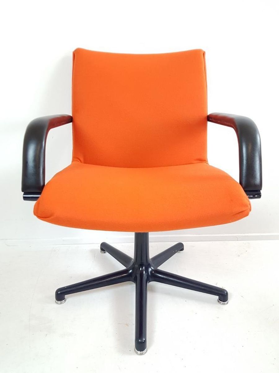 Artifort Bureaustoelen Oranje Setprijs Ploegstof image 12