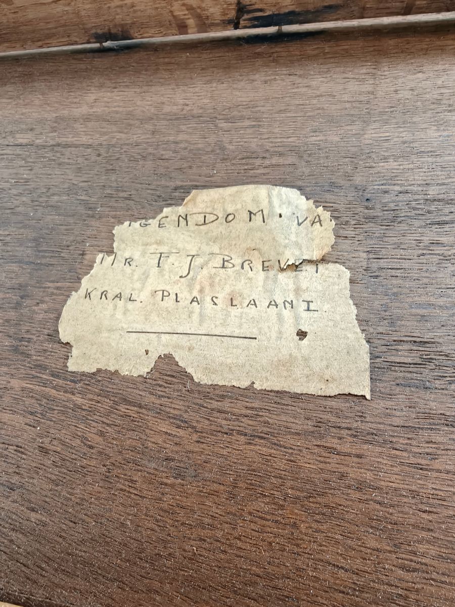 Antieke Draagbare Lessenaarkast – Circa 1920 image 2