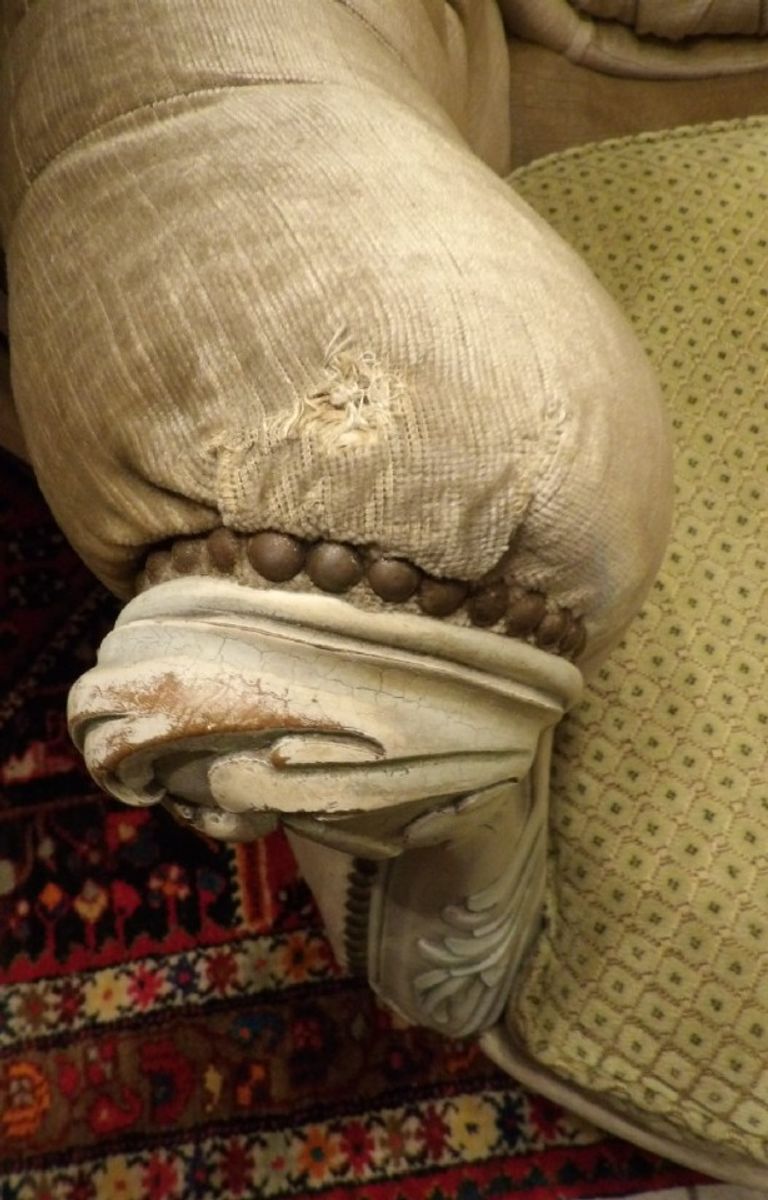 Paar Barok Fauteuils image 8