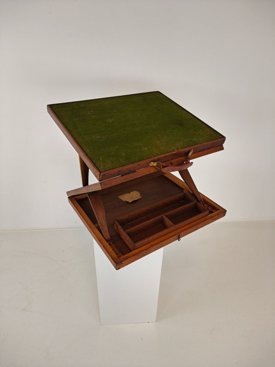Antieke Draagbare Lessenaarkast – Circa 1920 image 10