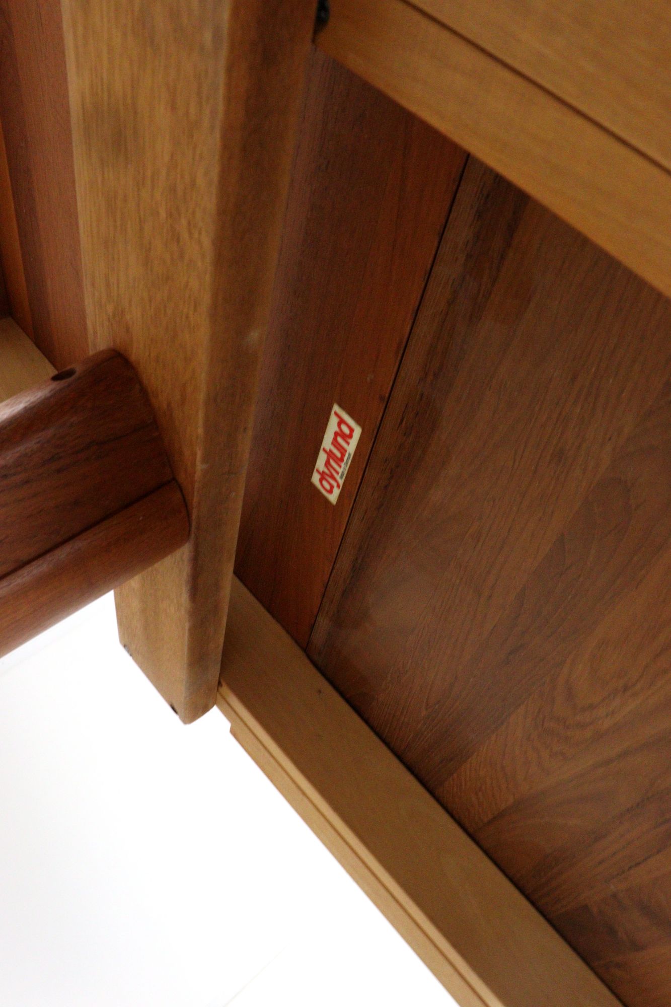 dyrlund Ovalen 1x Verlengbare Eettafel Massief Teak Vintage Deens image 19