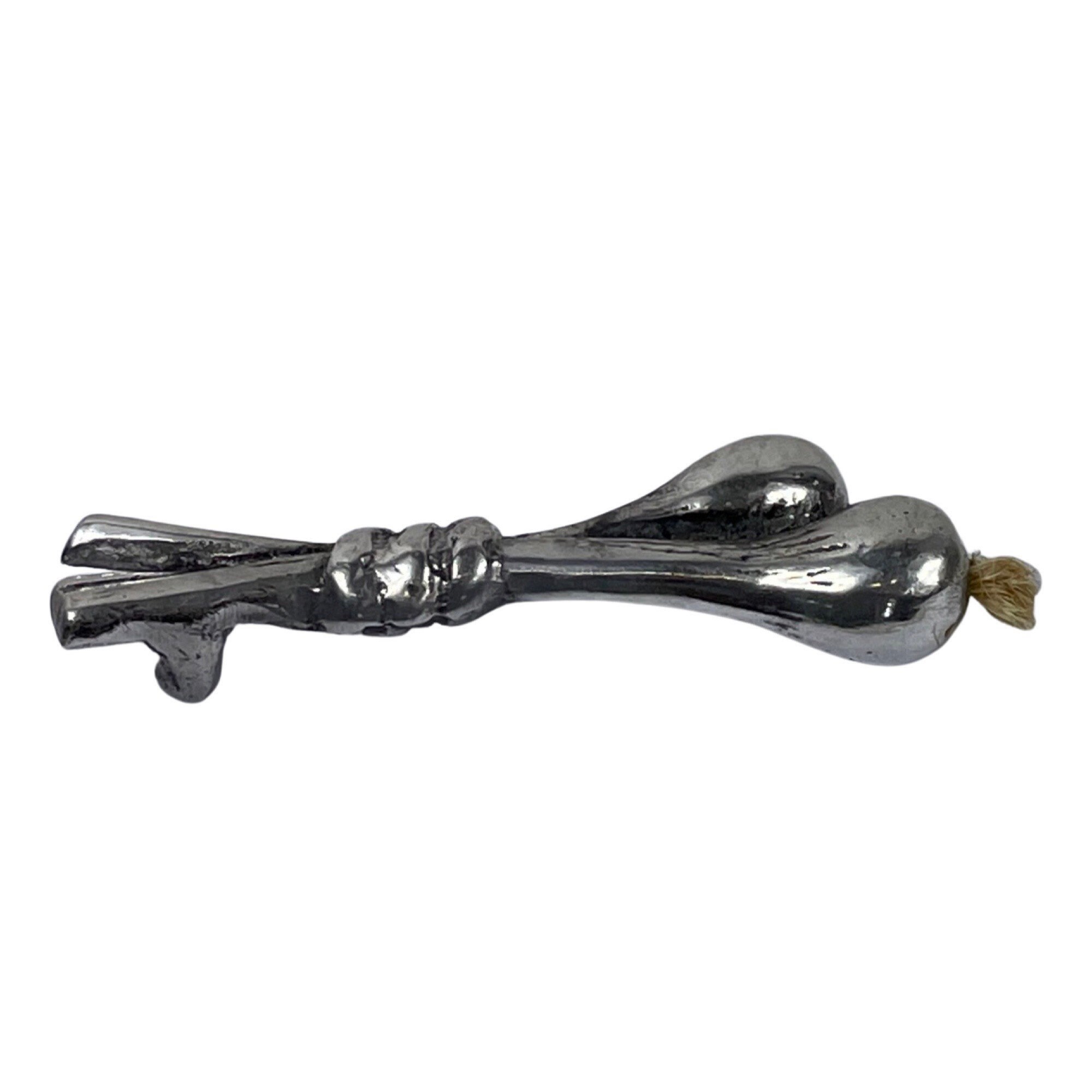 Handmade - Organic Shaped Drawer / Door Pull Or Handle - Casted Aluminum (New Old Stock) - Made I image 4