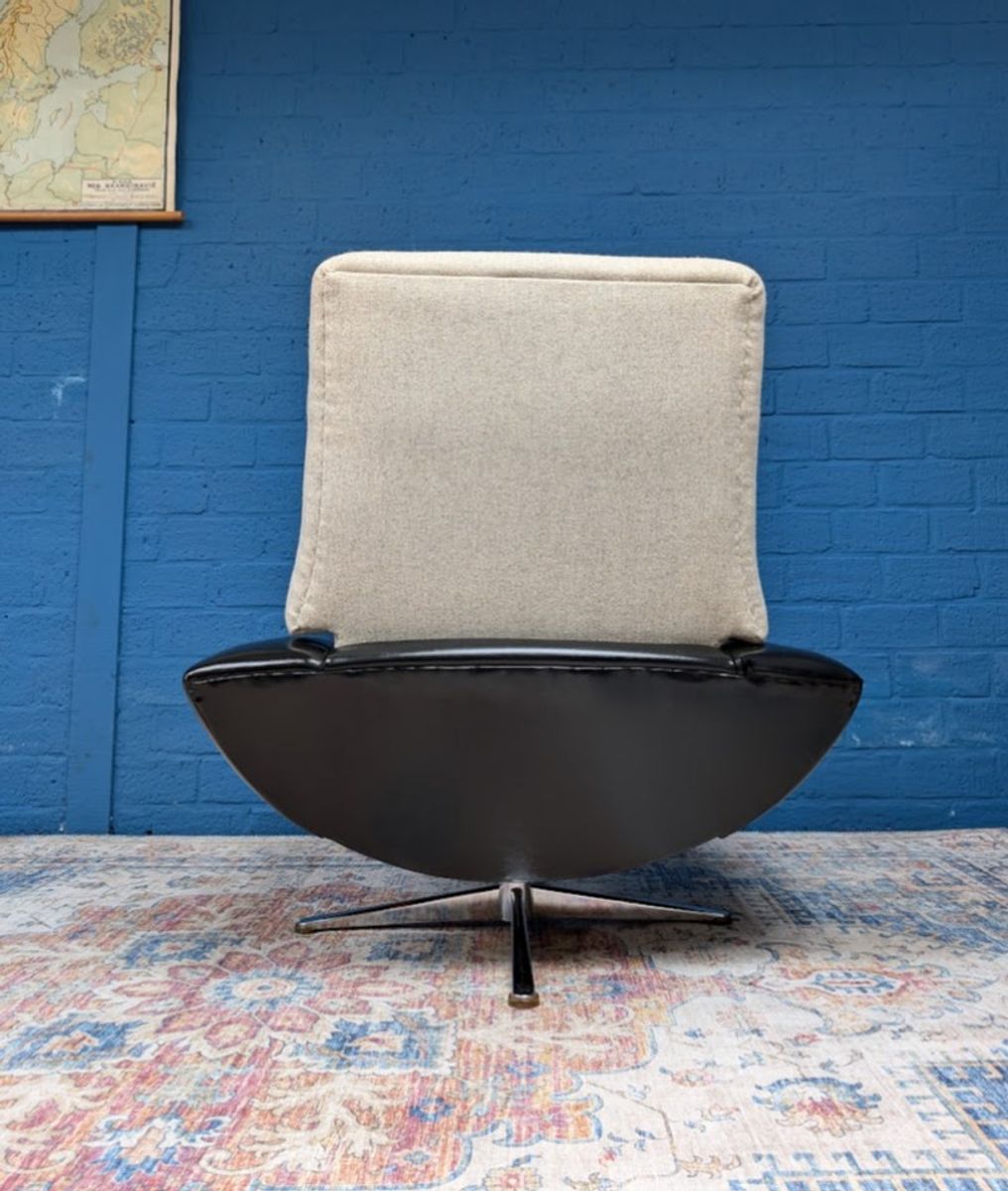 Vintage Space-age Deens Design Fauteuil, Johannes Andersen Jaren '60 image 12