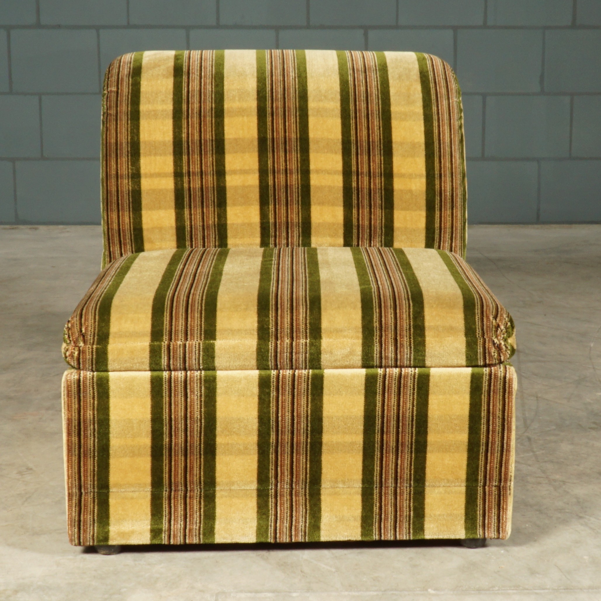 Midcentury Modulaire Zithoek/zitgroep – Velours – Jaren 70 image 13