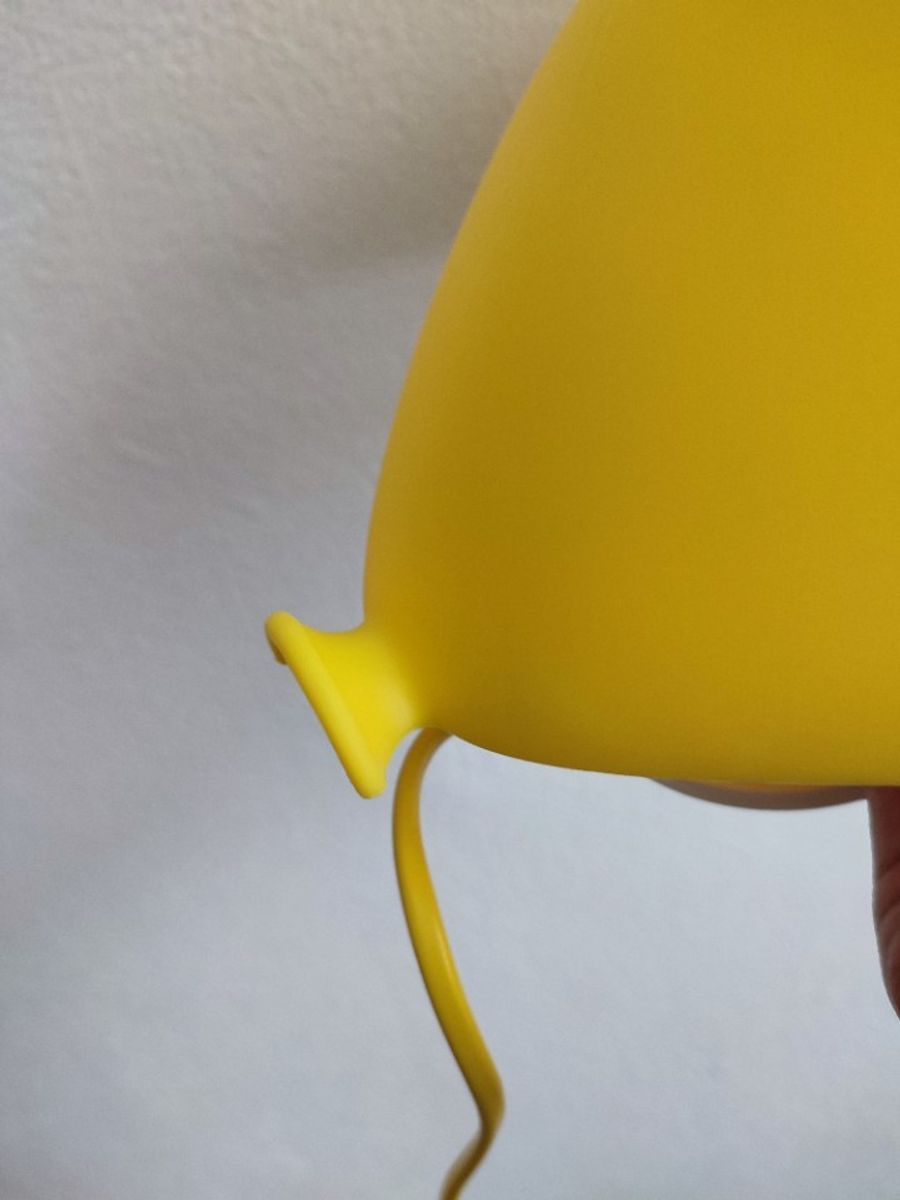 Vintage IKEA Drömminge Luchtballon Ballon Lamp Wandlamp Geel image 8
