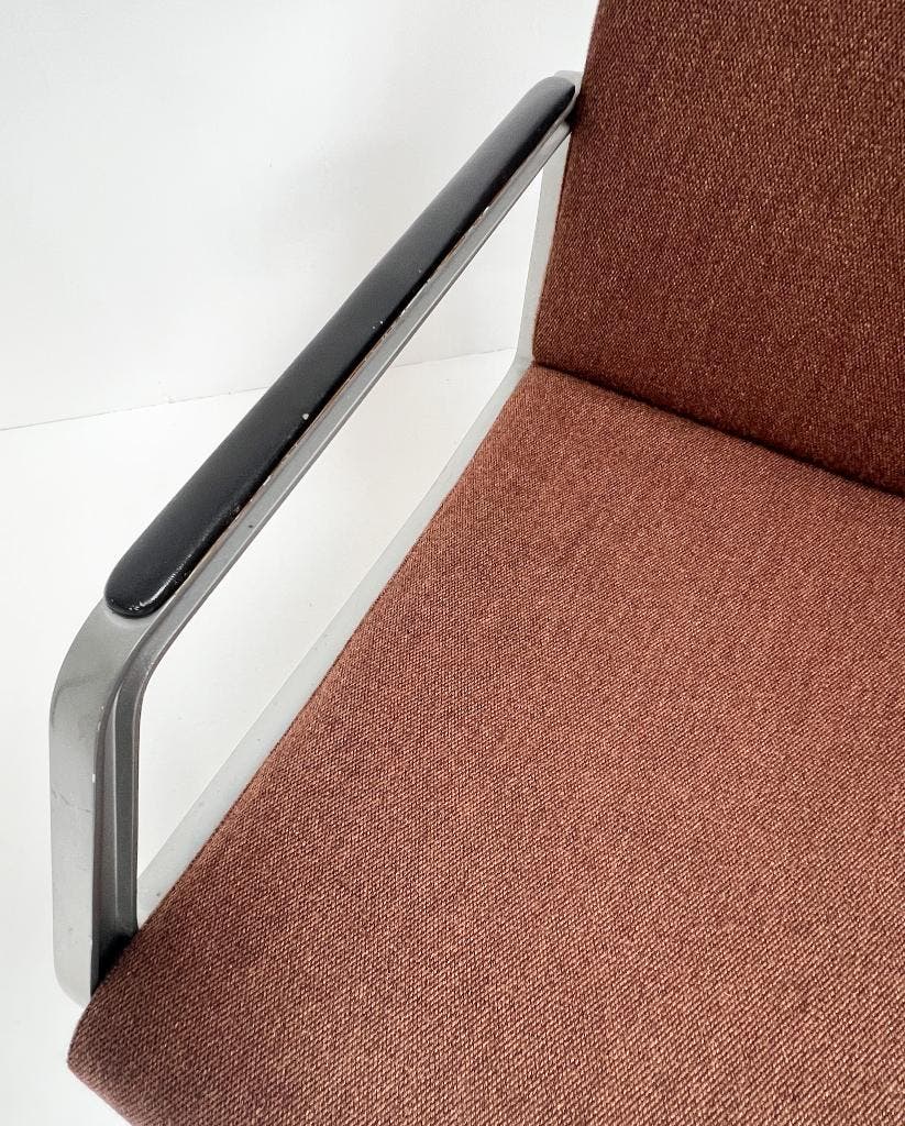 Fauteuil Met Voetenbank Toegeschreven Aan Gispen, 1960's image 4