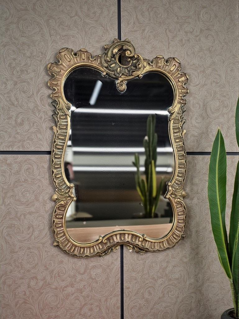 Vintage Gouden Barok Spiegel / Wandspiegel image 4
