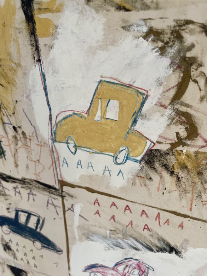 Jean Michel Basquiat, Old Cars 1981, image 7