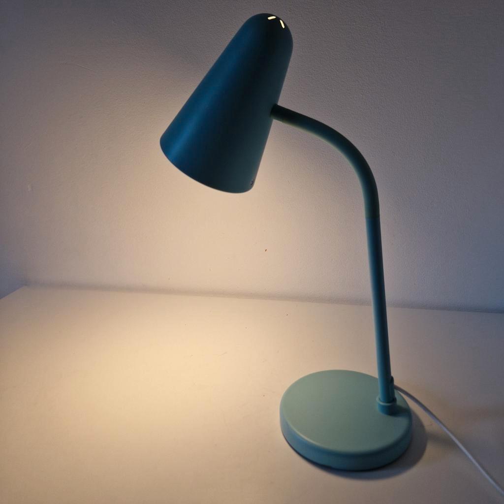 Vintage Ikea Fubbla Bureaulamp Licht Blauwe Desklight image 7