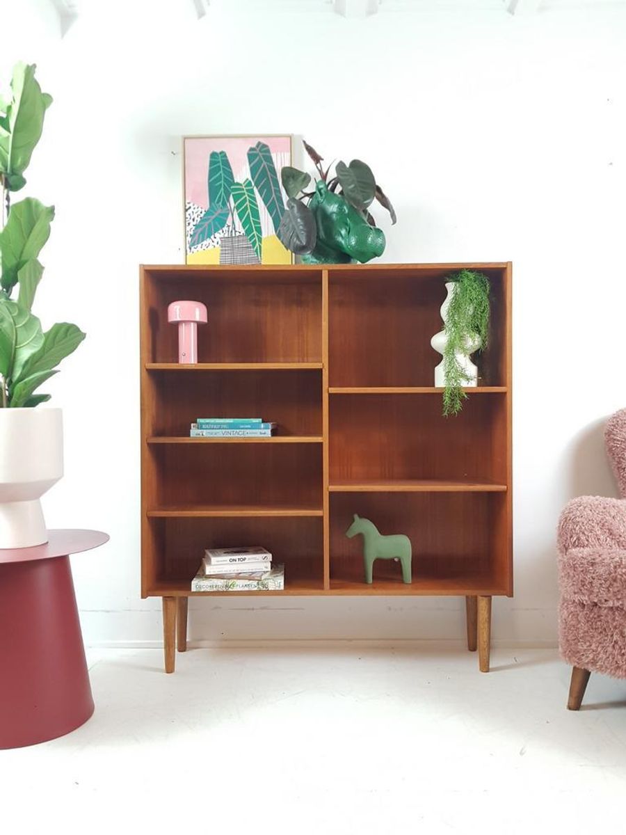 Vintage Boekenkast Teak | Danish Book Case image 13