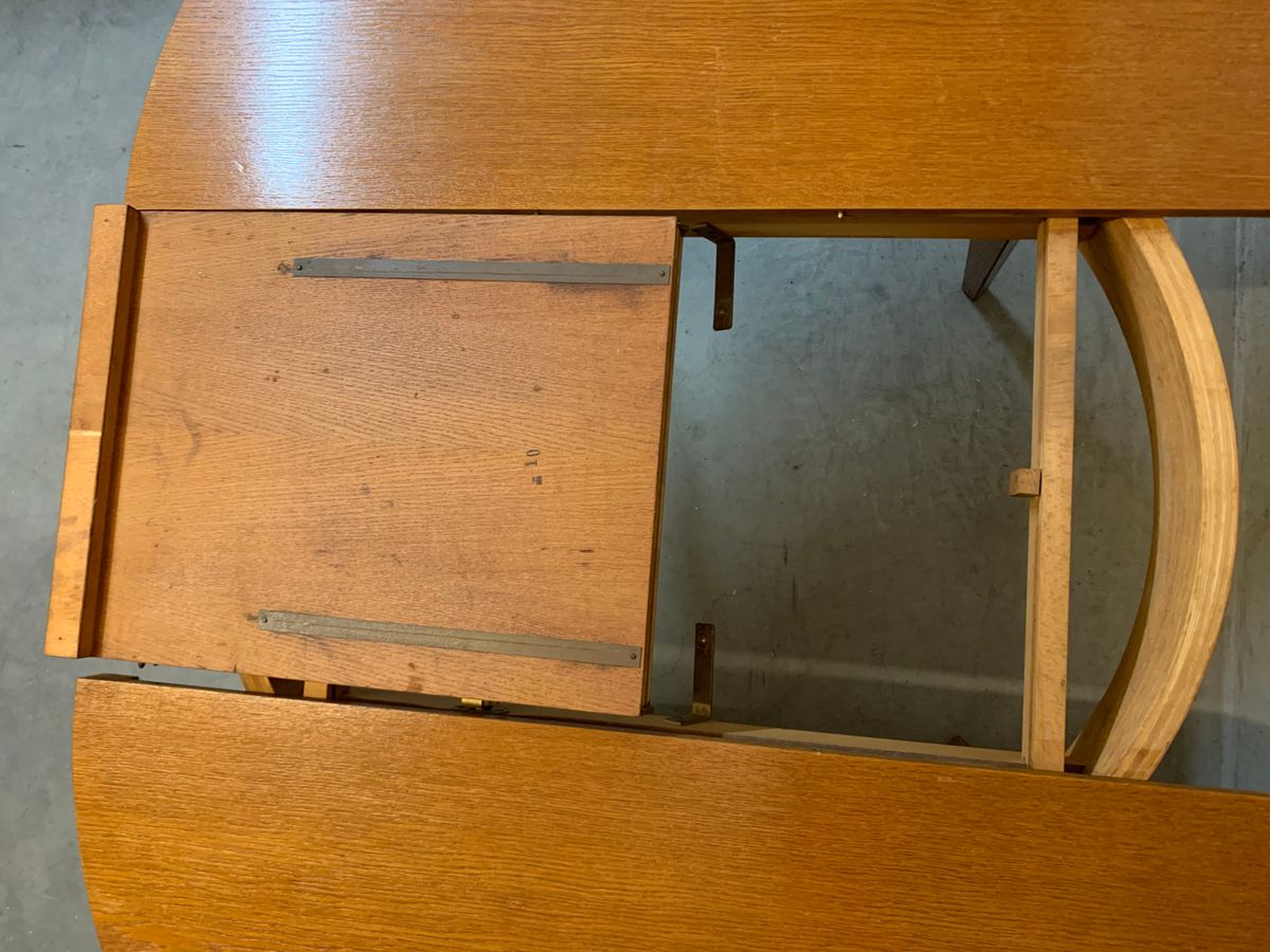 Ronde Uitschuifbare Eettafel Van Lübke image 12