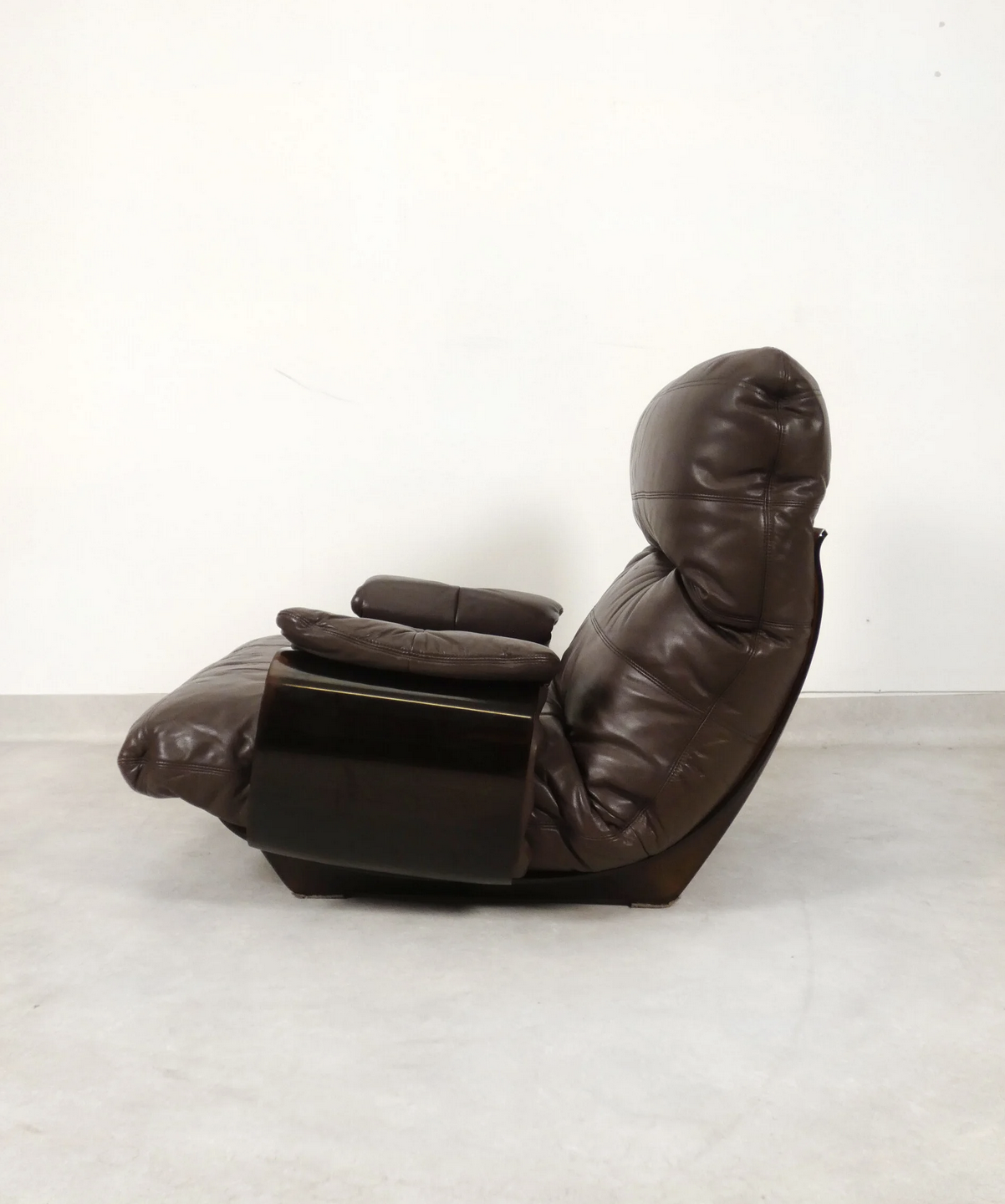 Ligne Roset Marsala - Fauteuil En Ottman - Bruin Leder image 6