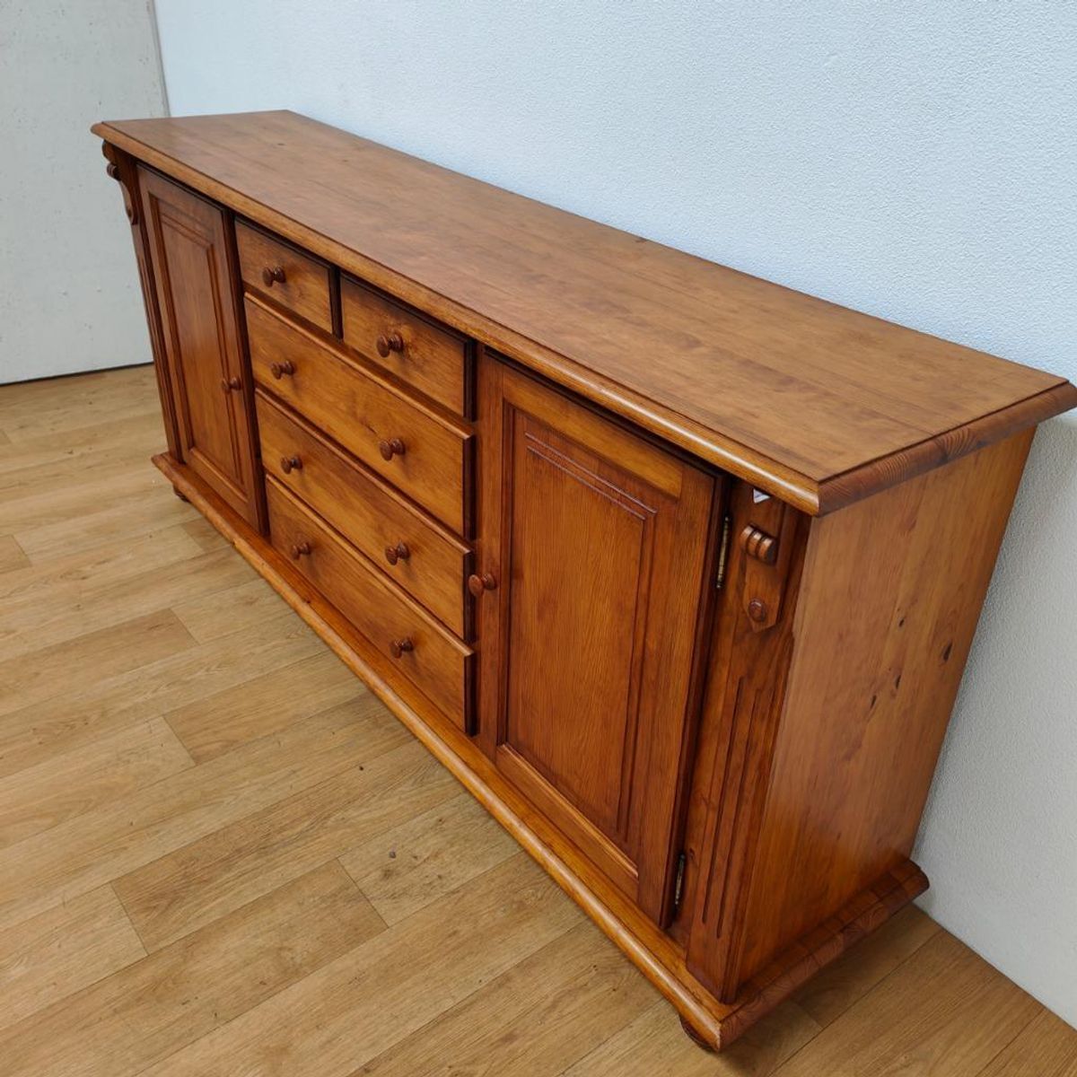 Vintage Landelijk Grenenhout Dressoir Buffetkast Ladekast image 6