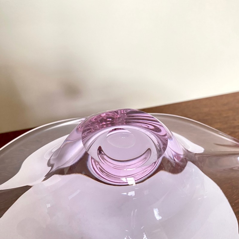 Murano Schaal - Organisch Glas - Lila image 8